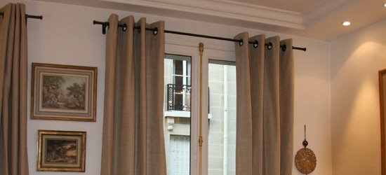 Rideaux tamisants, occultants, &agrave; motifs