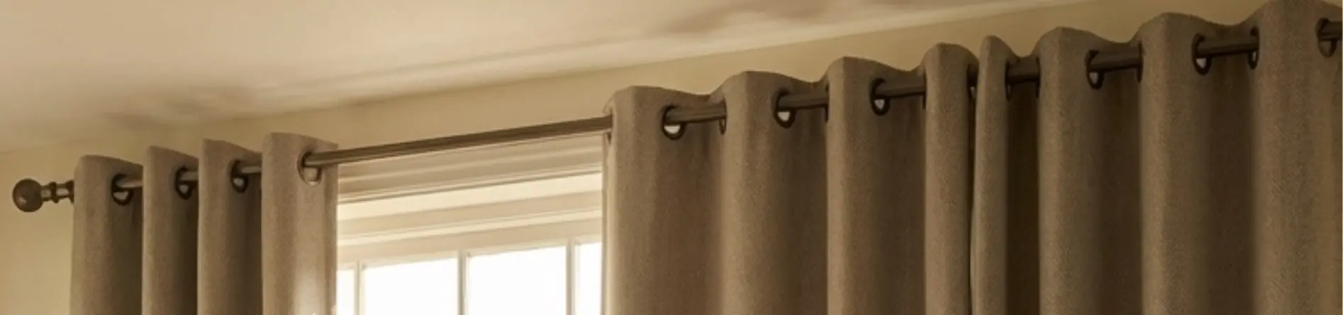 Rideaux grandes largeurs