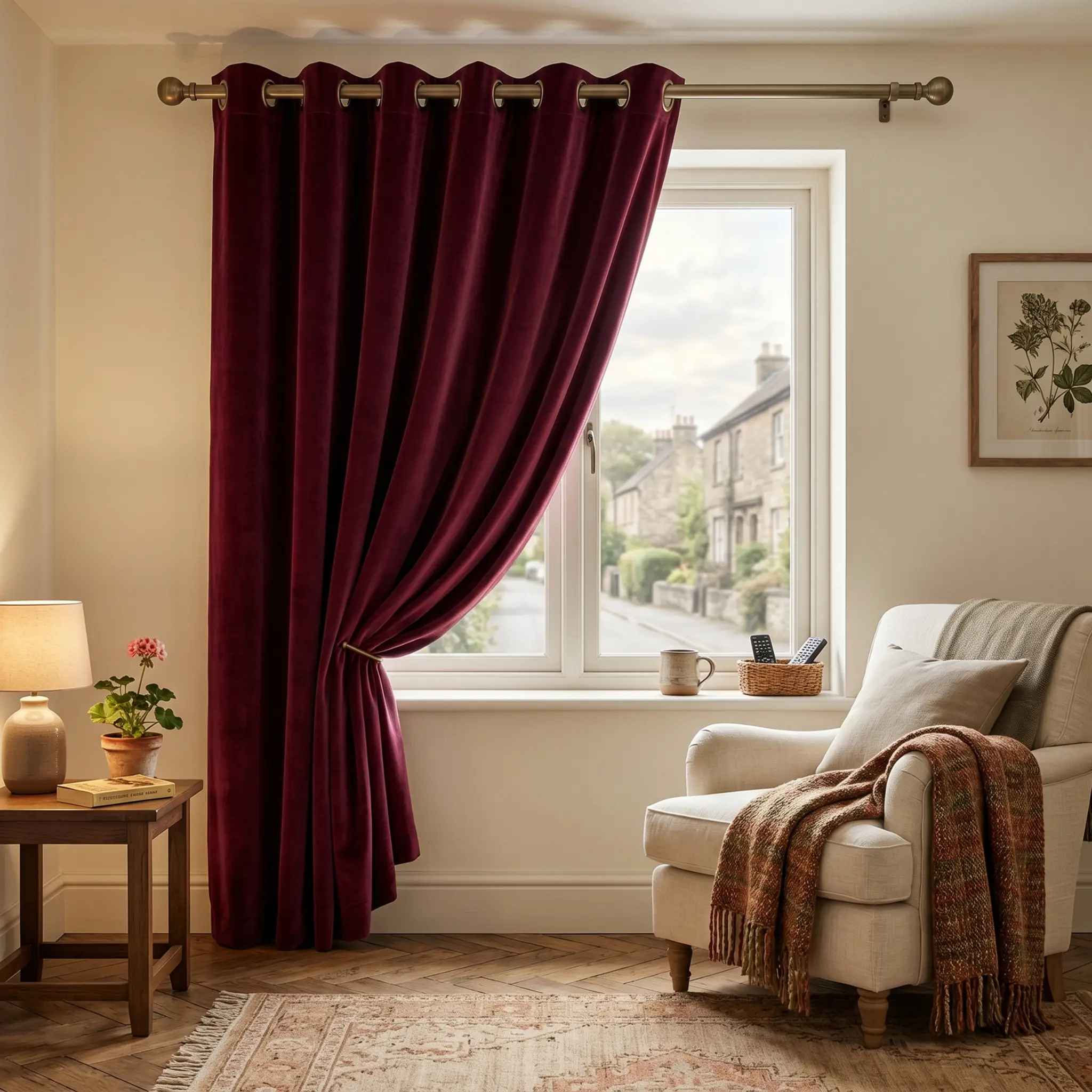  Rideaux Velours 
