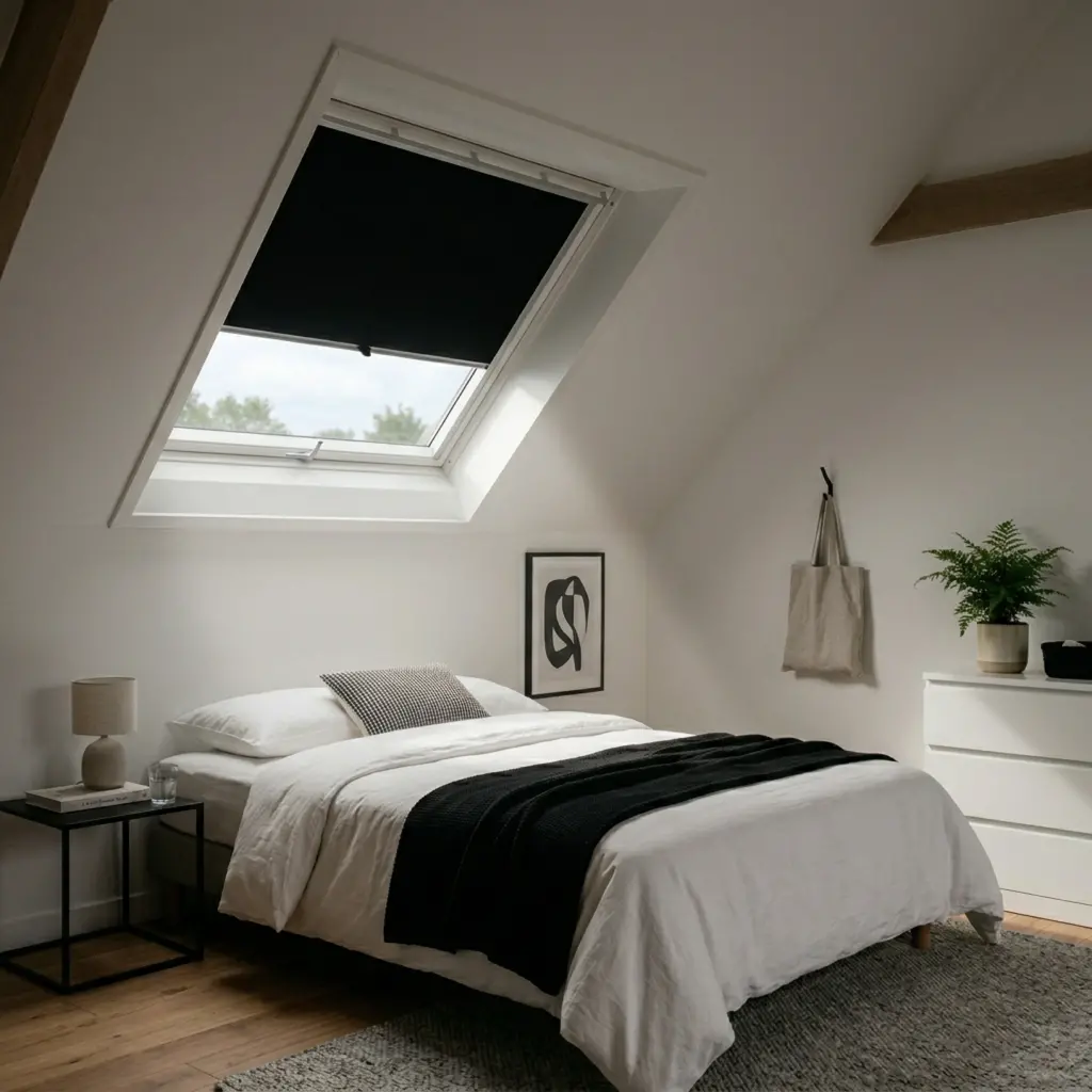 Store intérieur sur mesure compatible avec les fenêtres de toit VELUX®