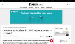 Comment se protéger du soleil au jardin ou sur la terrasse ?