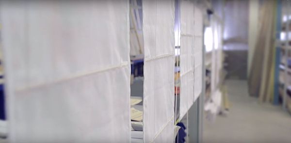 Fabrication d'un store bateau chez Stores-et-Rideaux.com. On vous dévoile tout! 