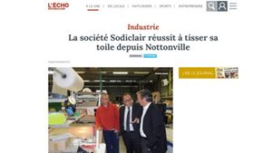 La société Sodiclair réussit à tisser sa toile depuis Nottonville