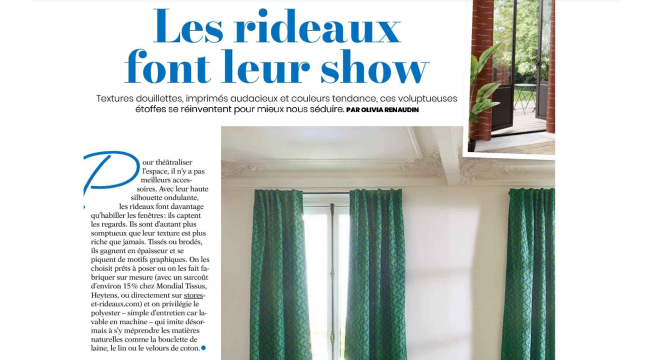Les rideaux font leur show