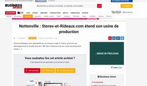 Nottonville : Stores-et-Rideaux.com étend son usine de production