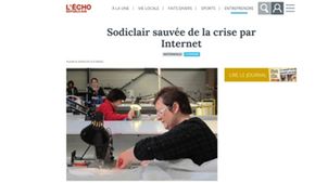 Sodiclair sauvée de la crise par Internet