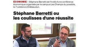 Stéphane Berretti ou les coulisses d'une réussite