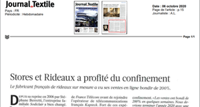 Stores et Rideaux a profité du confinement