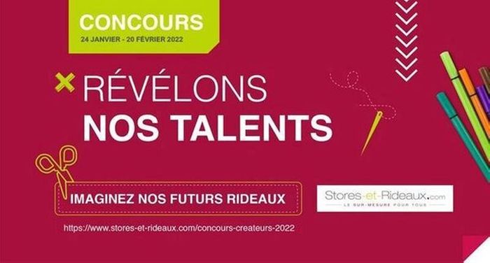 Stores-et-rideaux.com renouvelle le concours « Révélons nos talents »