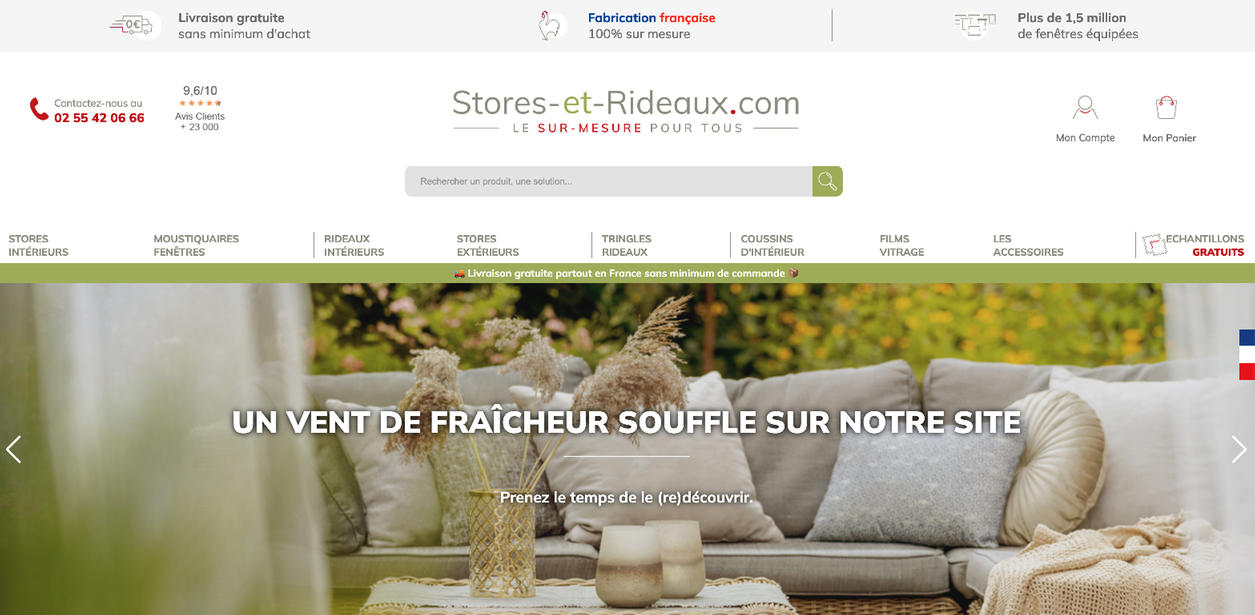 Stores-et-rideaux.com se pare d'une nouvelle identité visuelle !