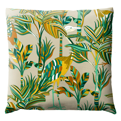 coussin jungle