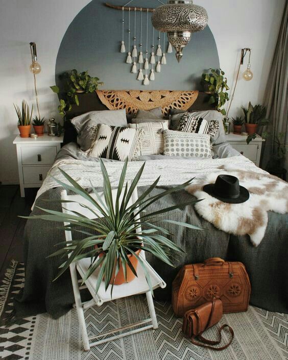 chambre style boho