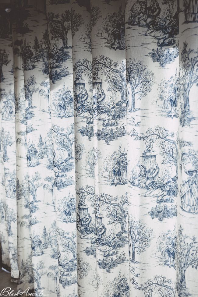 La toile de Jouy, un tissu indémodable - Elle Décoration