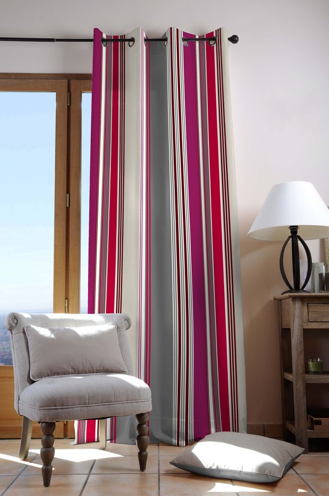 De nouveaux motifs complètent nos gammes de rideaux à motifs
