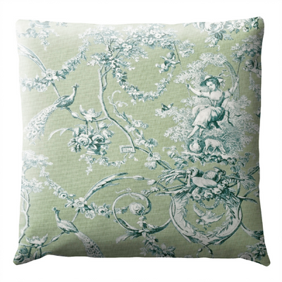 coussin toile de jouy