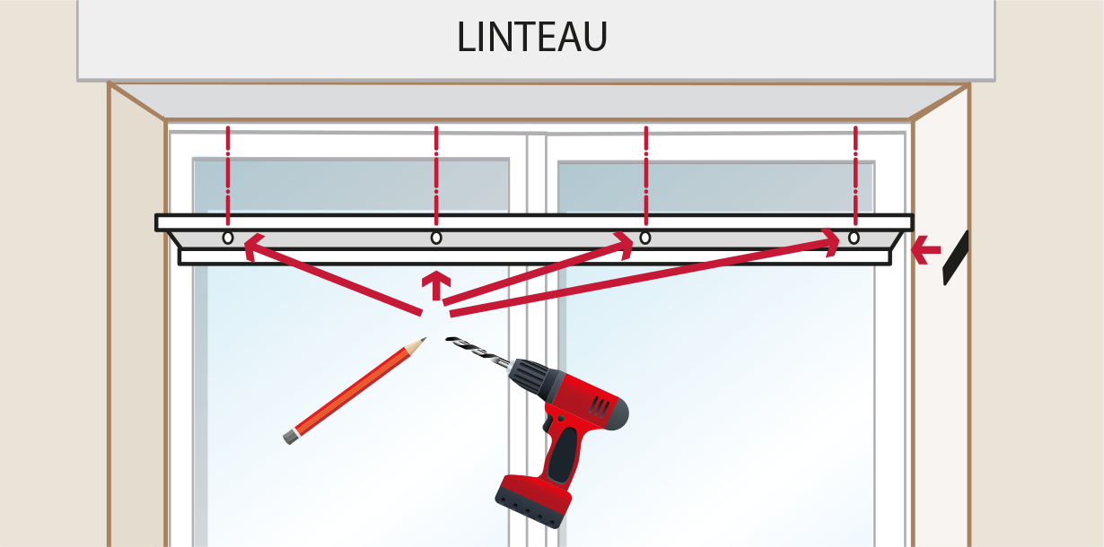 montage moustiquaire laterale