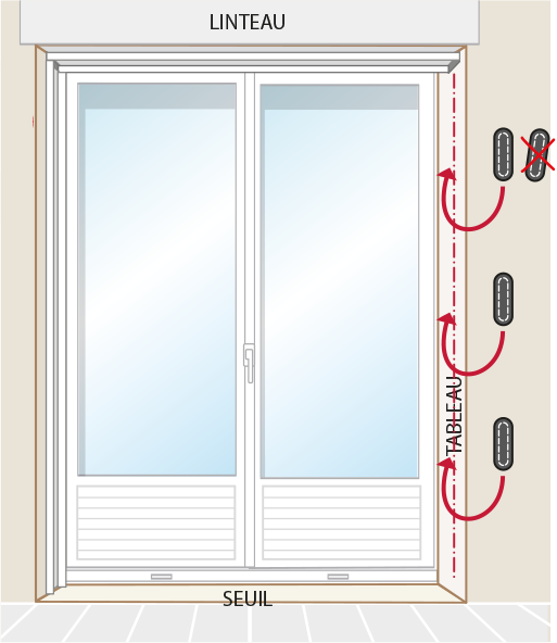 installation moustiquaire porte fenetre