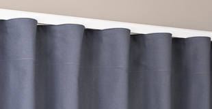 Rideau Wave  sur mesure en tissu haut de gamme