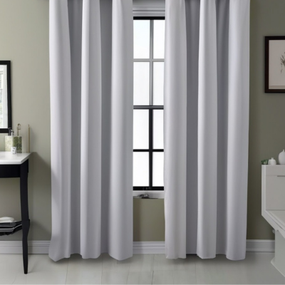 rideau sur mesure salle de bain