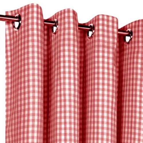 rideau a motif vintage