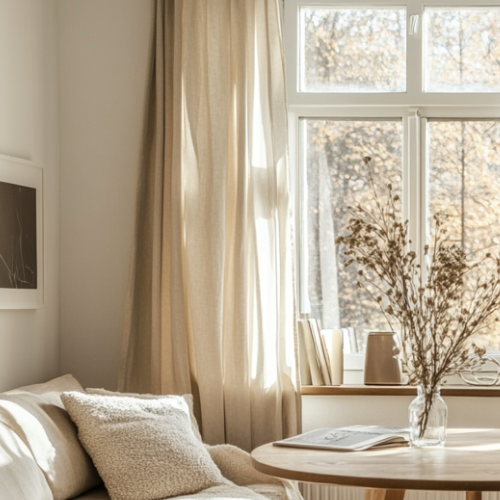 rideau beige