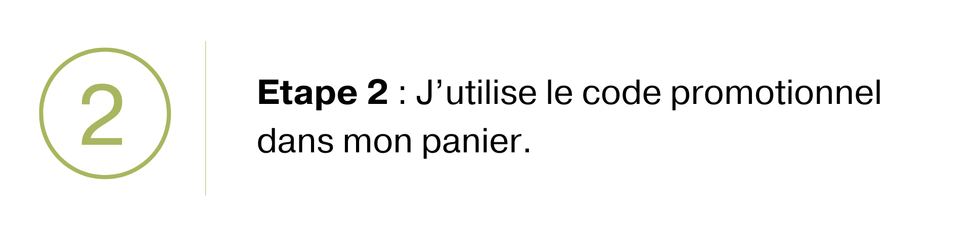 Étapes pour profiter des offres sur produits sur mesure