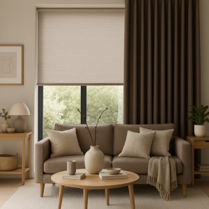 combiner store et rideau