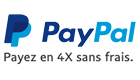Logo PayPal - Paiement en 4 fois sans frais sur Stores-et-rideaux.com
