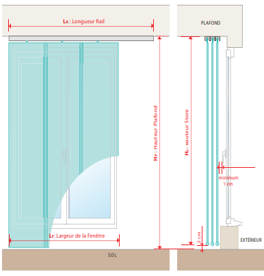 mesure panneaux japonais sur mesure