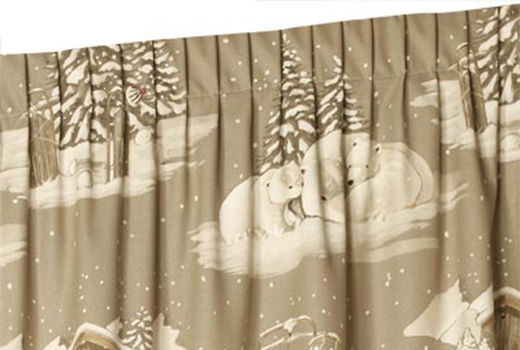 Achat de rideaux montagne sur mesure – Rideaux chalet motif montagne Achat de rideaux montagne sur mesure – Rideaux chalet motif montagne