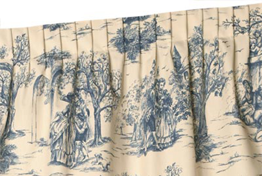 Achat de rideaux toile de Jouy sur mesure – Rideaux en ligne Achat de rideaux toile de Jouy sur mesure – Rideaux en ligne