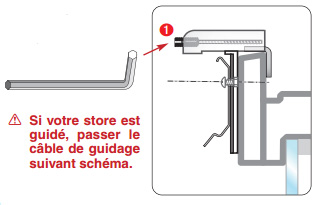 support du store enrouleur motorise