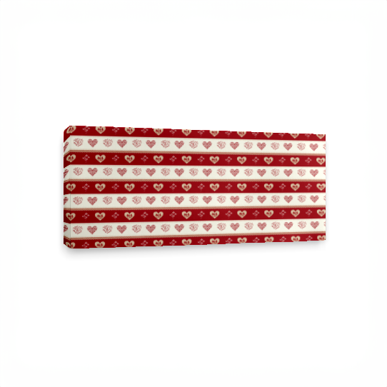 Tête De Lit Classique Montagne Modane Rouge