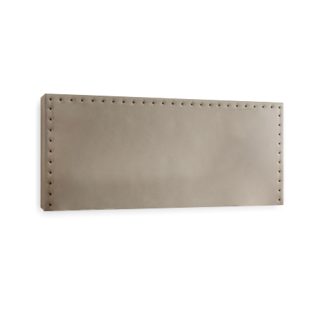 Tête de Lit Cloutée Lin Naturel