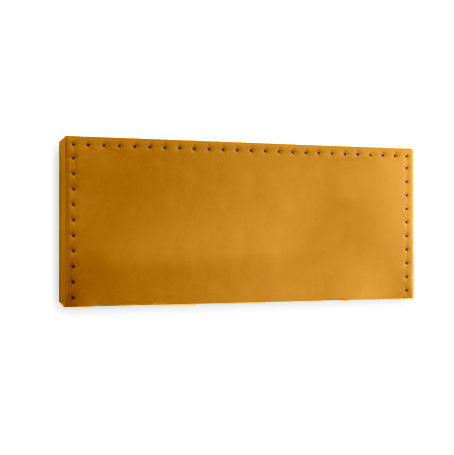 Tête De Lit Cloutée Moutarde