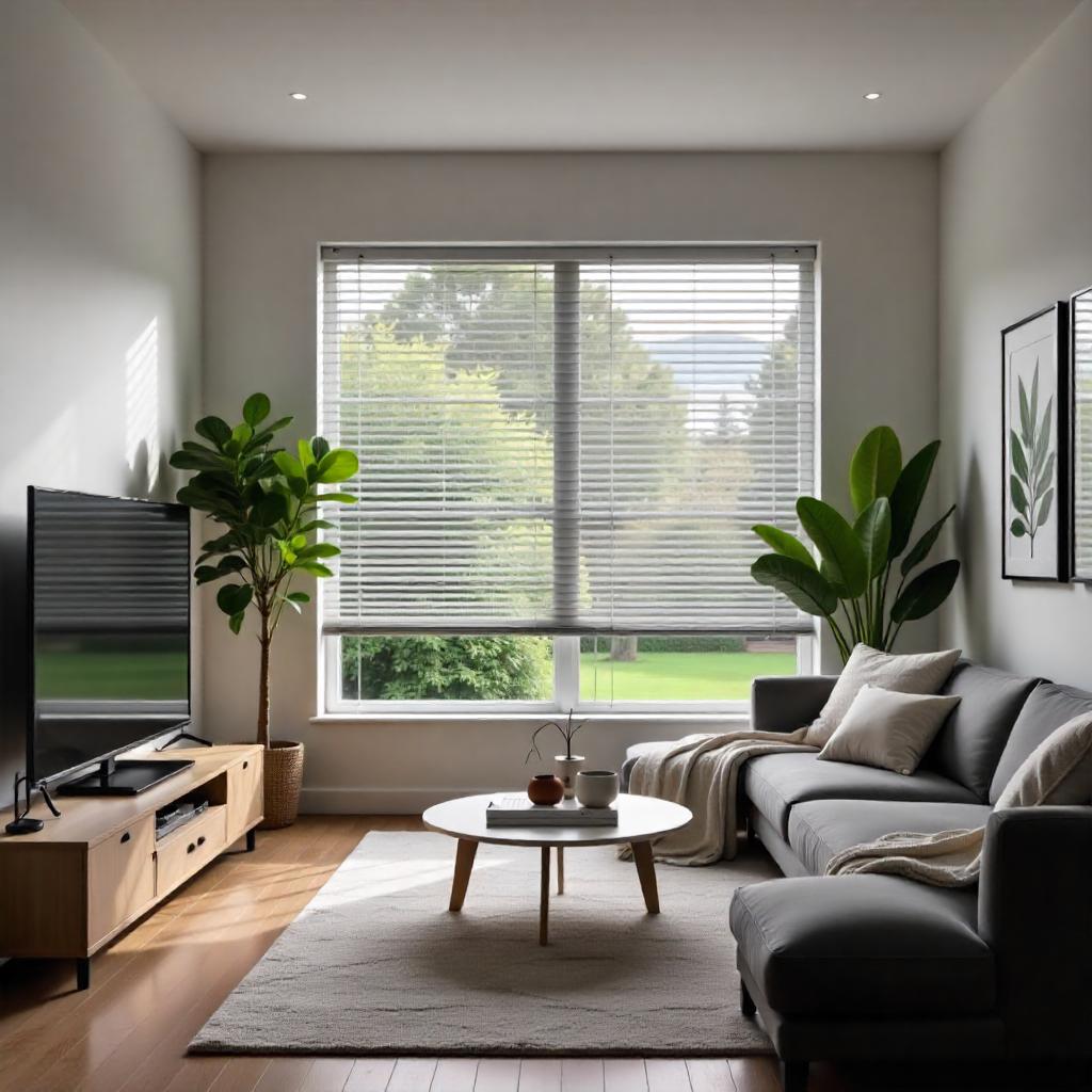 Store horizontal aluminium - sur mesure - fabrication française - design épuré - durable et élégant