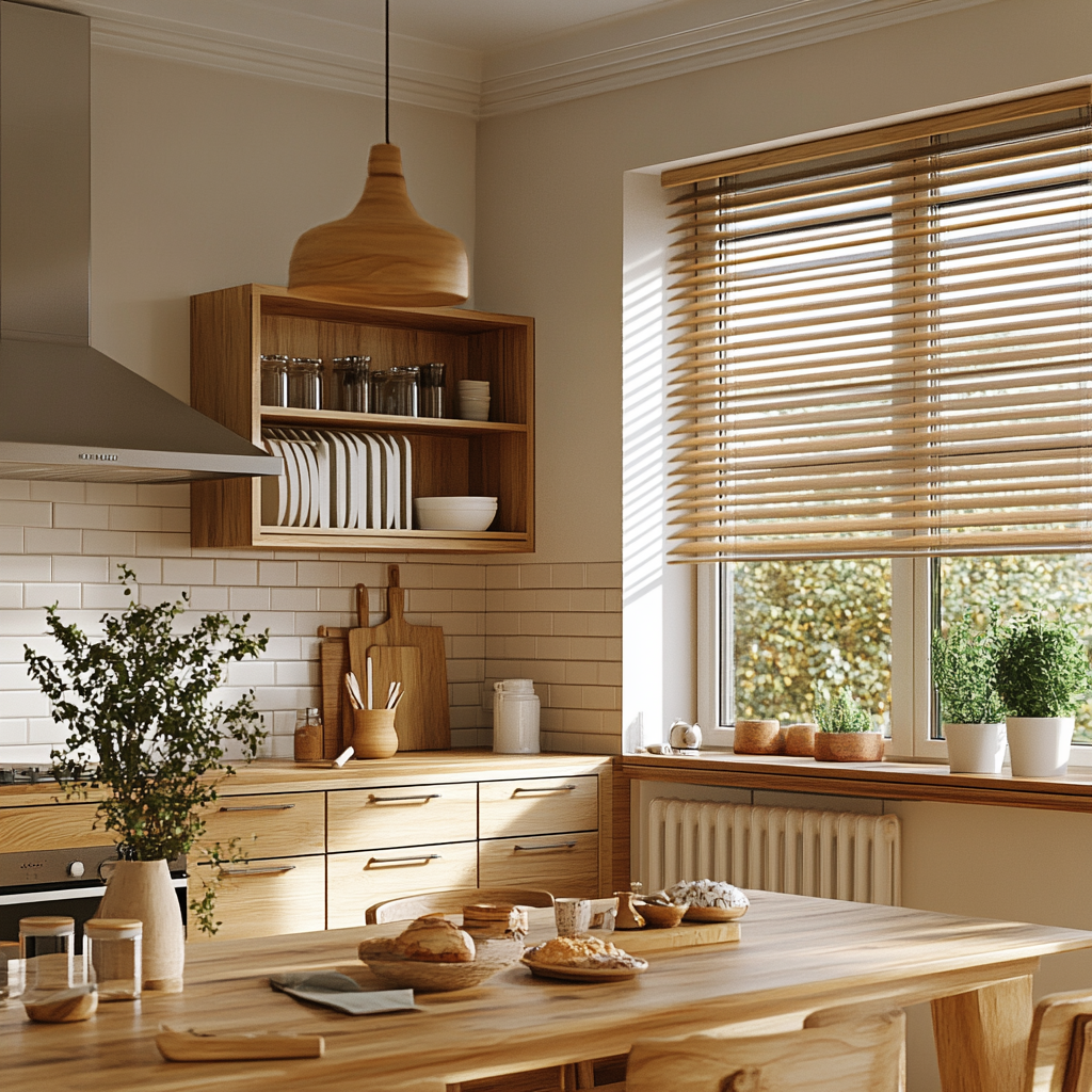 Stores bambou - bois bambou - sur mesure - fabrication française - type de stores vénitien bois bambou - durable et élégant - design épuré