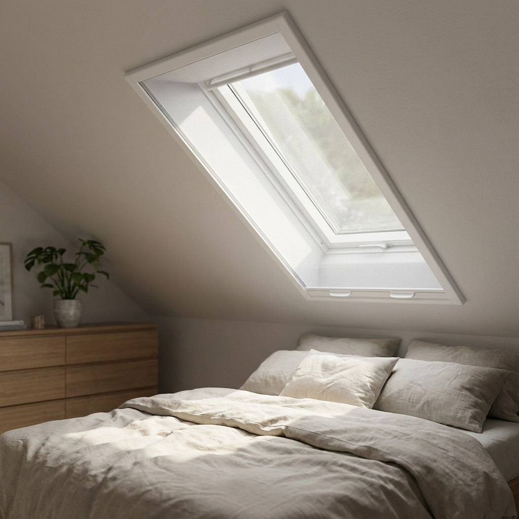 Moustiquaire compatible avec les fenêtres de toit VELUX