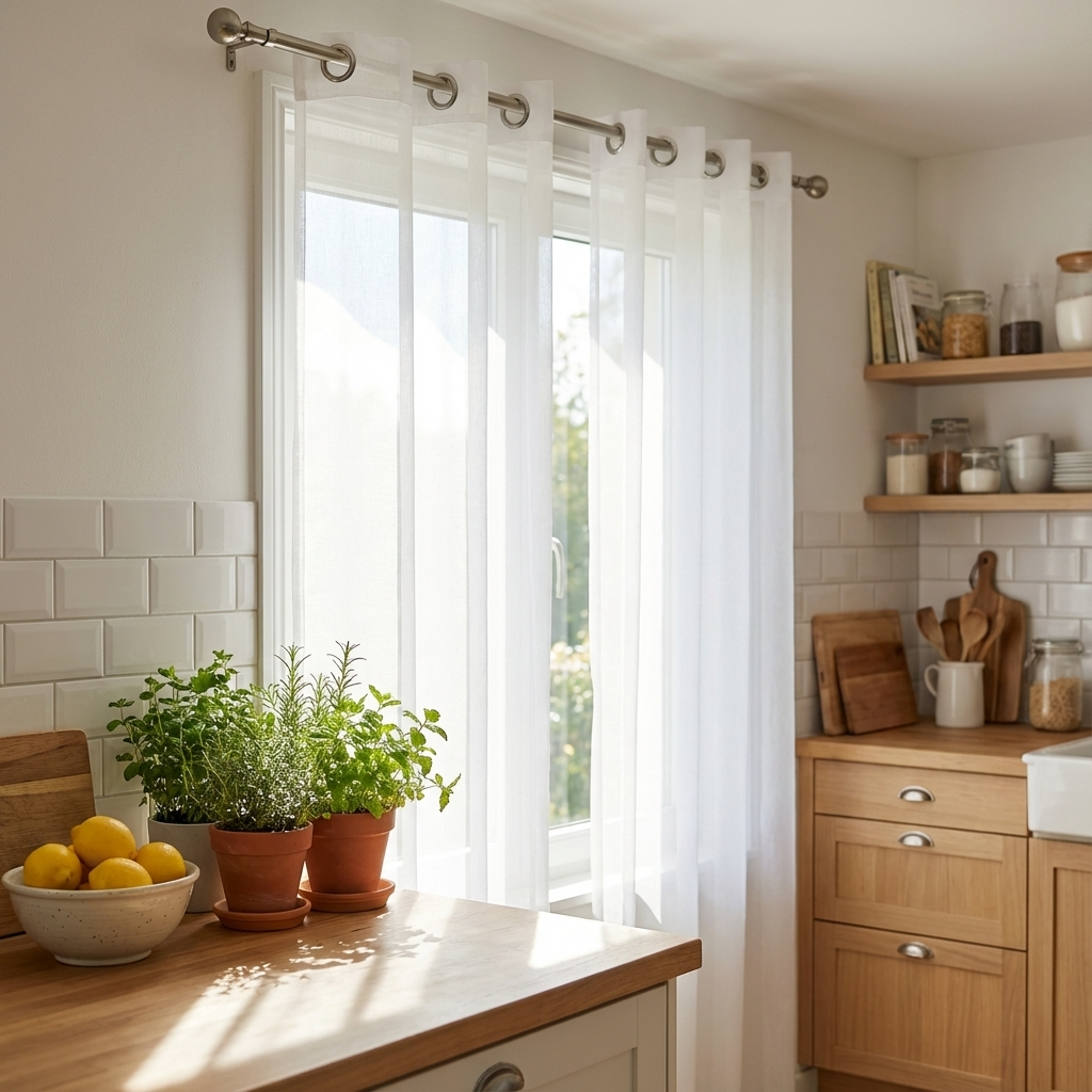 Voilage lin - Luminosité - Fabriqué en France - Pratique - Chaleureuse - Esthétique - Normes - Tissu en lin de Normandie - Résistant et durable