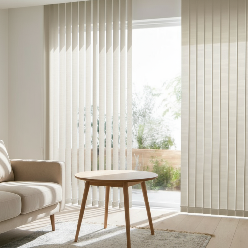 Store californien tamisant uni - polyester - sur mesure - durable et élégant - fabrication française