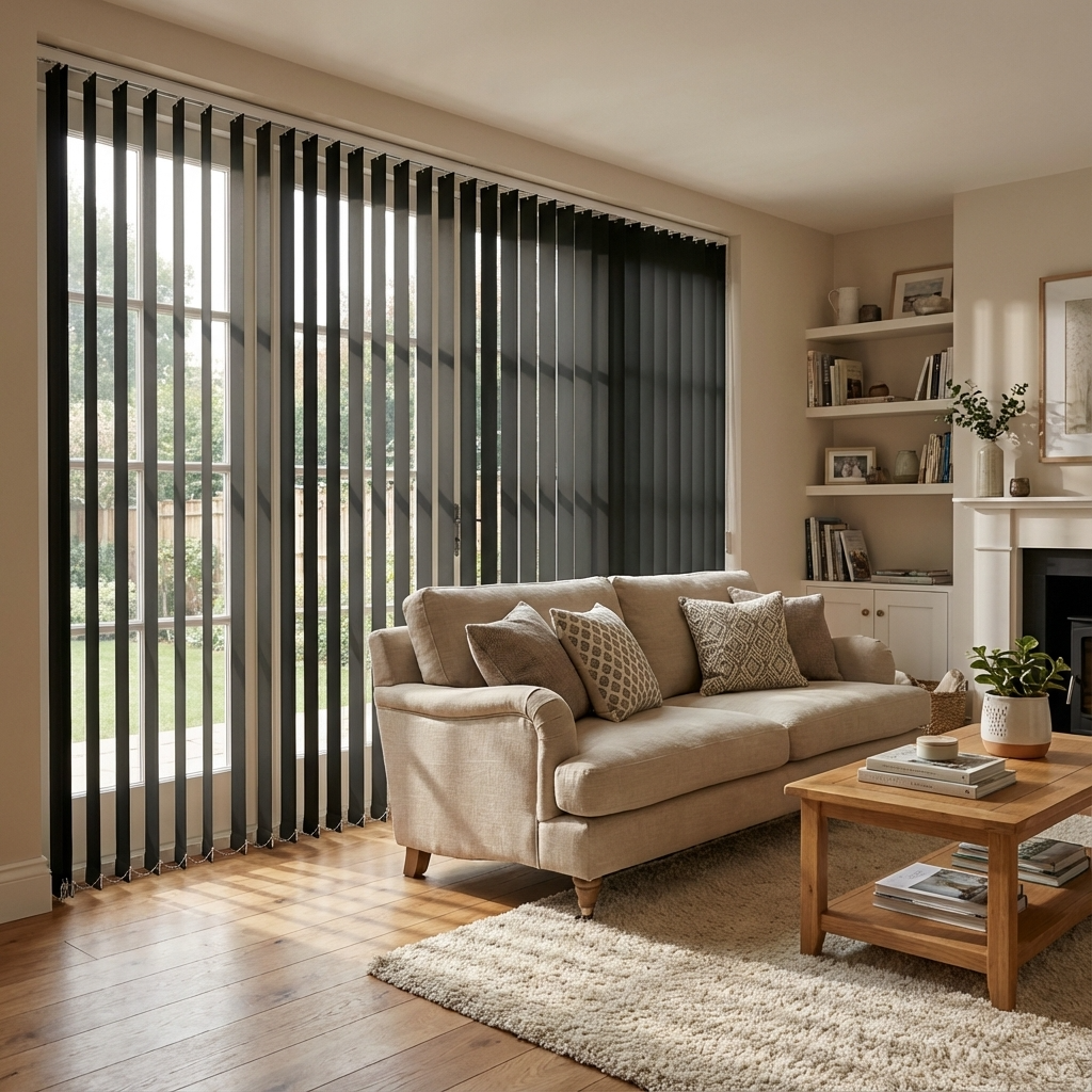 Store à lamelle - occultant - polyester - sur mesure - tamisant - design épuré - durable et élégant