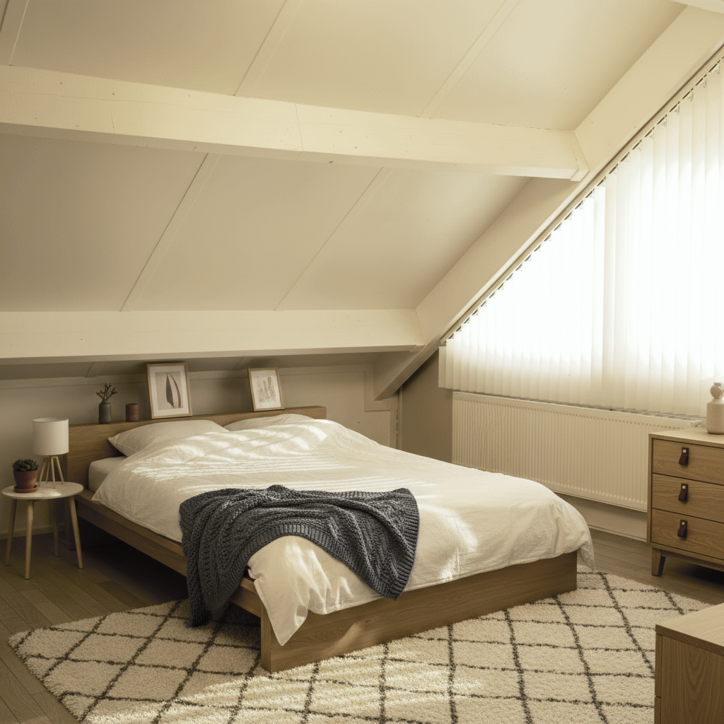 Store trapèze occultant - polyester - sur mesure - fabrication française