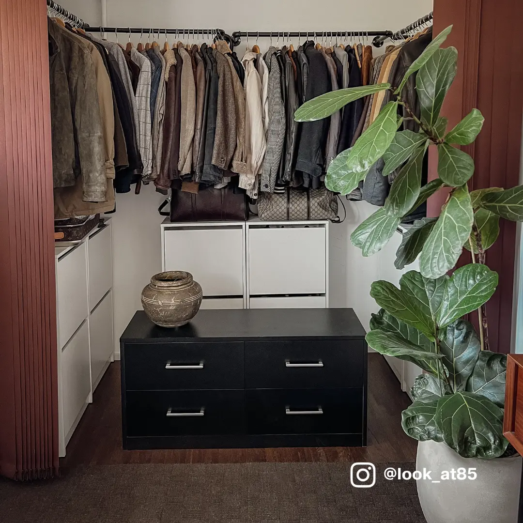 Store Californien occultant uni ouvert - marron