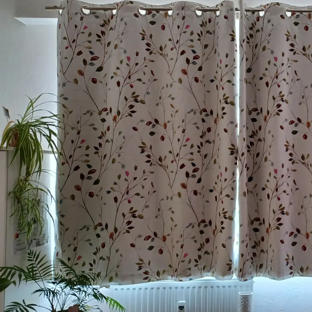 Rideaux à motifs Fleurs