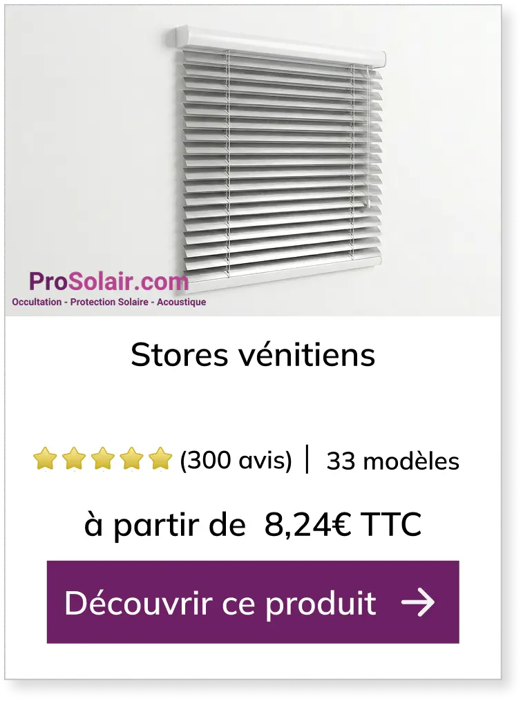 Store vénitien  PSO