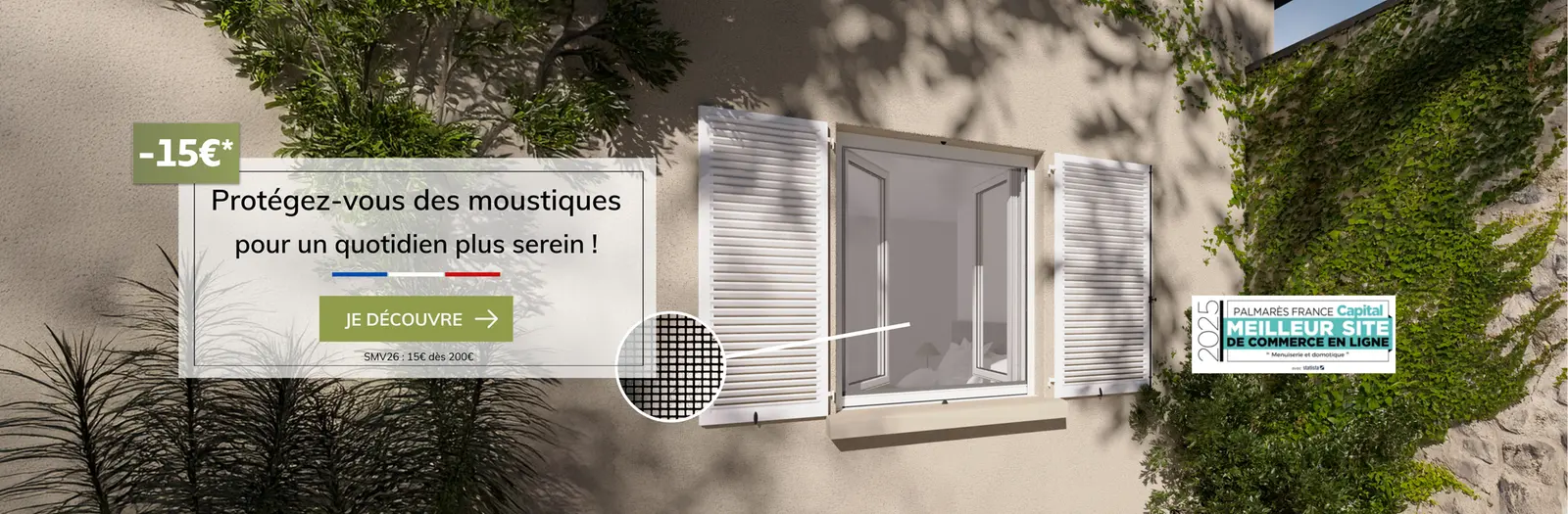 Moustiquaire été 2026