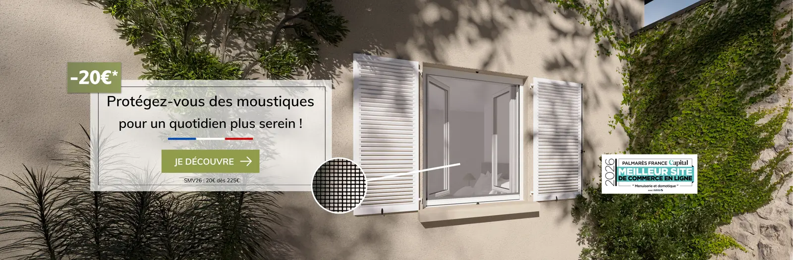 Moustiquaire été 2026