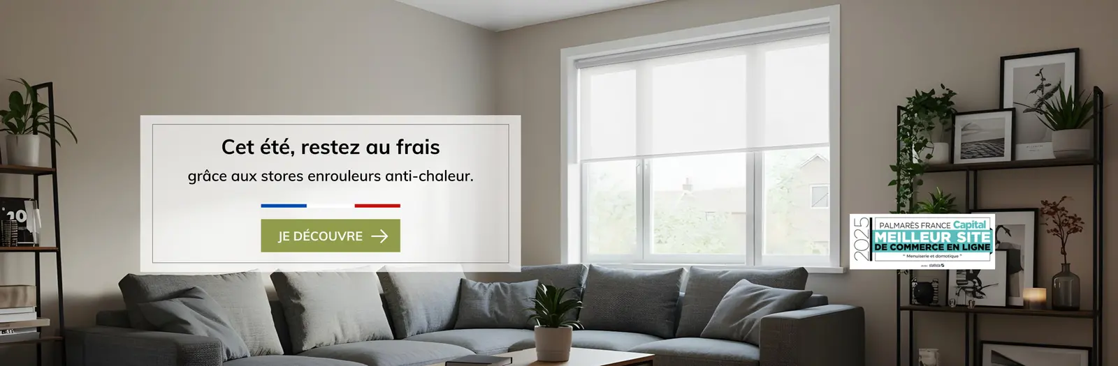 Slider Stores enrouleurs été 2025 