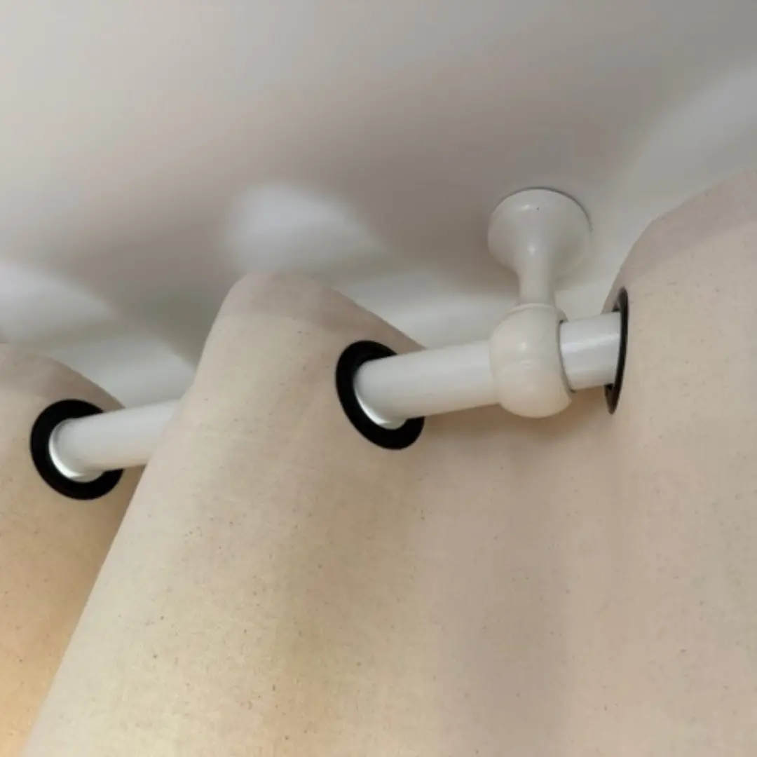 Rideau tamisant uni zoom oeillet