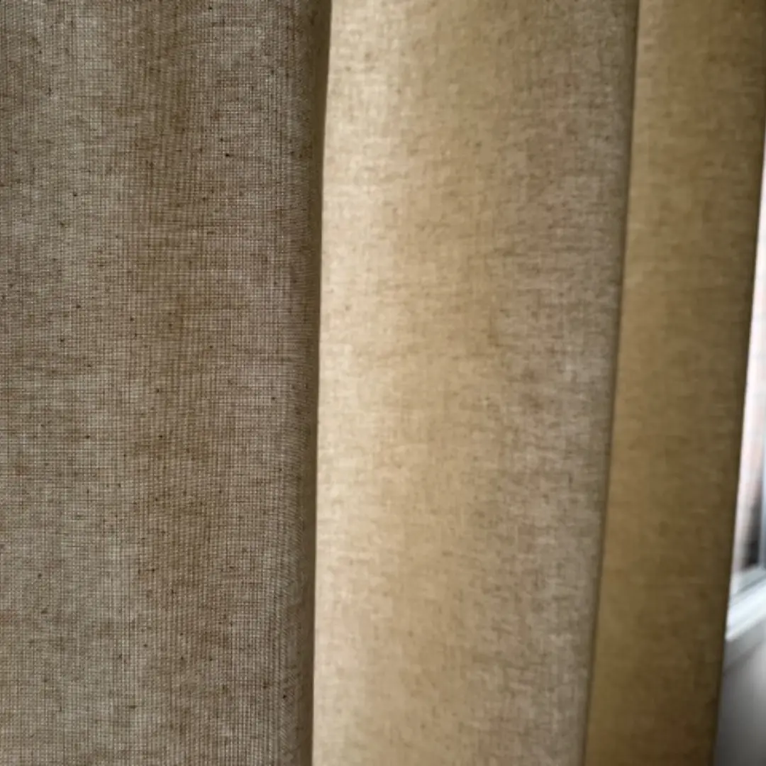 Rideau tamisant uni zoom tissu